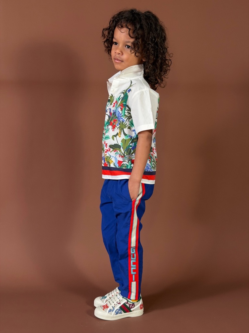 Gucci Blue Track Pants